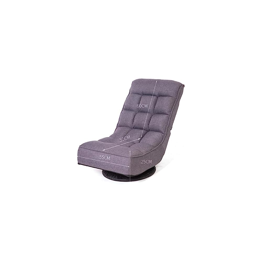 360 Degree Swivel Gaming Chair for Adults, Folding Floor Sofa Chair,Multi Position Adjustable Comfortable Lazy Chair,Suitable for Watching TV, Reading, Playing Video Games