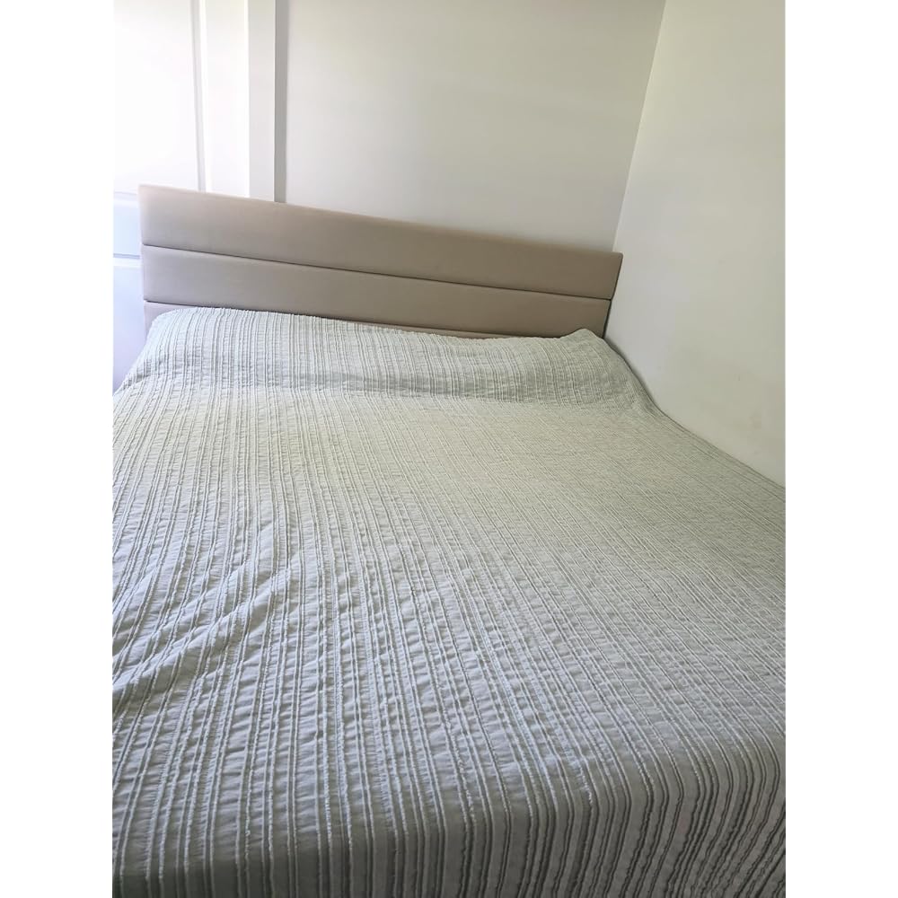 SHA CERLIN Full Platform Bed Frame with Upholstered Velvet Headboard, White